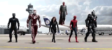 Captain America Civil War Team Iron Man ageofsuperheroes
