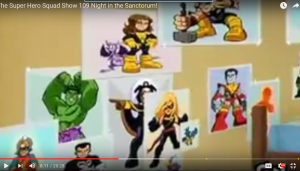 Super Hero Squad 1x8 Night in the Sanctorum Kitty Pryde Lockheed